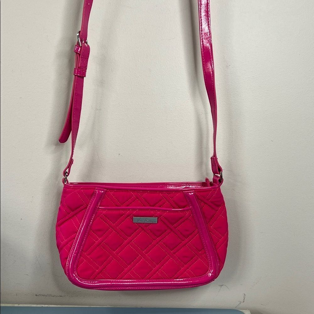 Vera Bradley Pink Quilted Crossbody Bag